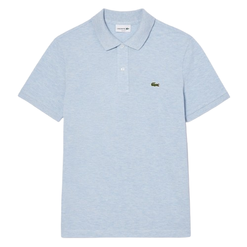 Grey Piquae Cotton Polo Shirt